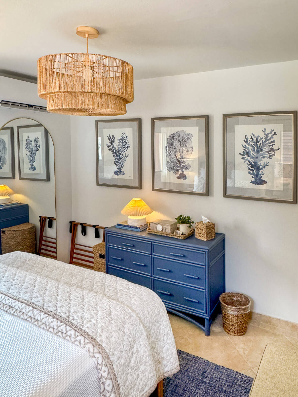 Coral Cove — coral-inspired artwork and woven textures