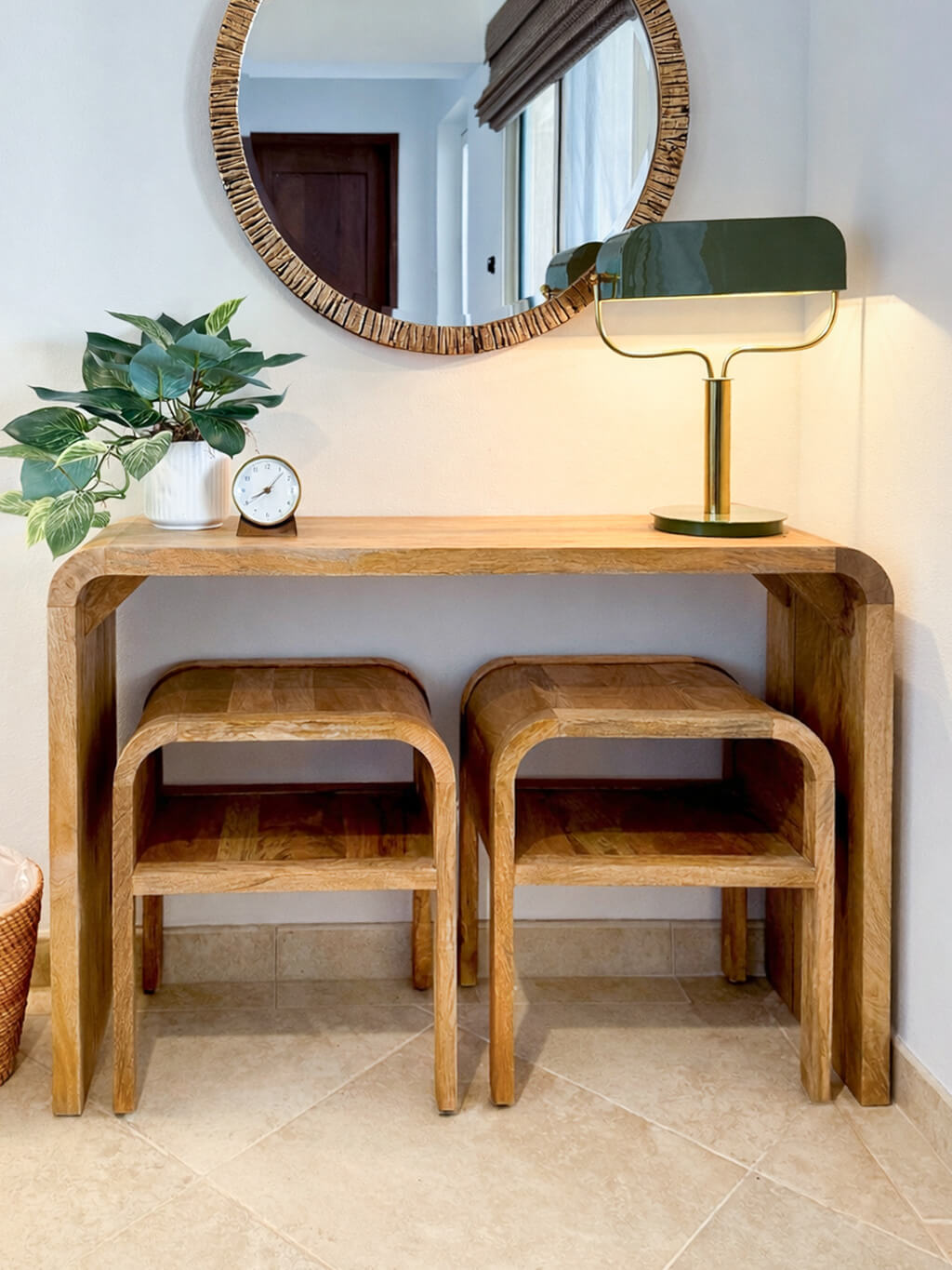 The Parlor detail — warm tones and thoughtful styling